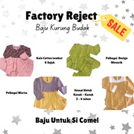 FACTORY REJECT - Baju Kurung Moden (2 - 6 tahun)