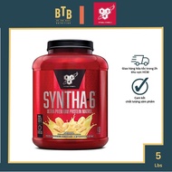 BSN Syntha-6 protein powder - 5lbs supports muscle gain