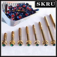 Titanium skru titanium y15 skru enjin ex5 skru enjin 125zr skru enjin lc135 skru enjin King Drag eng