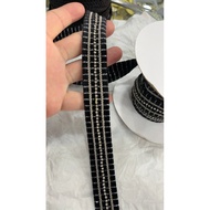 0.8cm1cm Lace Accessories Good Quality Brown/Black Tassel Lace 1.4cm