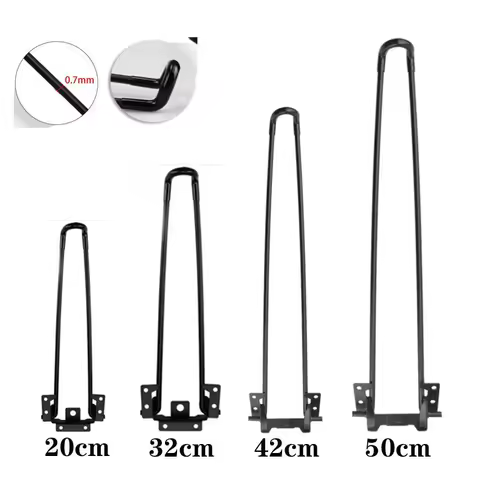 4PCS Folding Table Foot Bracket Tea Bed Support Leg Computer Table Outdoor Camping Foot Bracket Fold