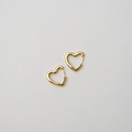 HEART Hoop EARRINGS HEART Hoop EARRINGS