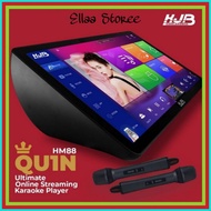 KJB HM88 Karaoke Player StreamingQUIN in Online Wifi Media + 2 Mics