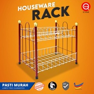 GT Home Rak Pinggan Mangkuk / Rak Serbaguna