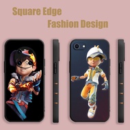 Casing For OPPO A53 A76 A95 A96 A77 Find X5 Pro Reno6z 6 Lite 5G BoBoiBoy Galaxy Cartoon Cute Drawing JVB03 Phone Case Square Edge