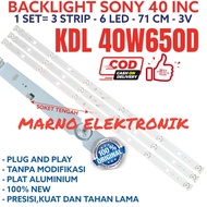 SONY 40 INC 40W KDL40W650D KDL 40W650D KDL-40W650D 6K LED 3V BACKLIGHT