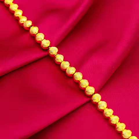 Ins Cat's Eye Gold Bracelet! 24K Gold AU999 Women's, Gradient Cat's Eye + Matte Gold Contrast, Elast