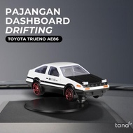 Rotating Drift Dashboard Ornament Ae86 Car Model/Mini Car/Dynamic Rotate Car Accessories/Rotating Dr