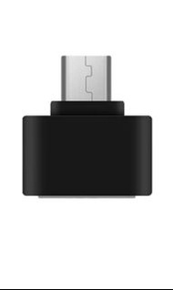 OTG轉接頭Micro轉USB線(黑色) OTG Adapter Micro to USB Cable (Black)