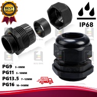 IP68 DUST AND WATERPROOF PVC NYLON CABLE GLAND WIRE CONNECTOR JOINT
