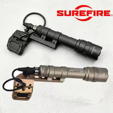 Tactical Surefire M600 M300 Flashlight M600C UNITY Fusion LightWing Adapter Offset Mount Pressure Sw