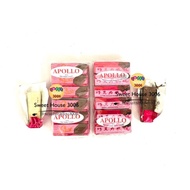 Apollo 12g Milk Chocolate Water Cream Childhood Snake Makanan Ringan Zaman Dulu Jajan Viral Coklat S