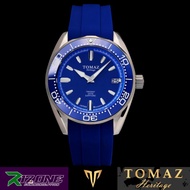 TOMAZ Watch TRIDENT GR03A-D9 [Blue/Silver] Blue Silicone Strap / New / Authentic / Original / Ready 