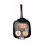 Queensense Moa Square sharing Titanium Coating Pan 27cm