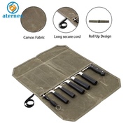 [Aternee] Portable Chef Roll Bag Pouch Bag Cooking Tools Storage Roll Bag Chef Case
