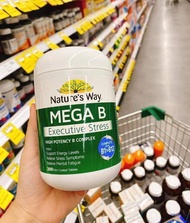 Viên uống giảm căng thẳng Nature’s Way Mega B Executive Stress