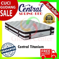 Springbed Central Titanium Uk.200x200 Matras Saja