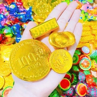 500g Bag of Coin Chocolate Candy, Gold Bar, Mixed Carp, Jam Confectionery CNY