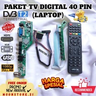 Digital Tv Mainboard Package DV3 T2 Ex Laptop 40 Pin