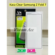 Clear Z Fold 7 || Tempered glass Samsung z fold 7 Clear / glass z fold 7 Clear
