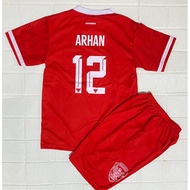 Special Price for Arhan Pratama Indonesian National Team Football Suits for Children Aged 2 13 Years