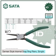 German Close Straight Internal Snap Ring Pliers 9 Inch 72033 SATA