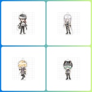 Anime model keychain Katekyou Hitman Reborn Acrylic Chibi Hibari Tutor Hitman Reborn decoration gift