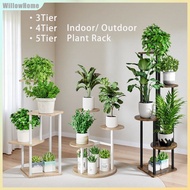 COD4/5 Tiers Plant Display Rack Indoor Outdoor Yard Garden Shelf Holder Plant Stand Flower Pot Shelf