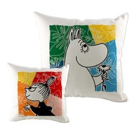 【Moomin】繽紛夏日 雙面抱枕 居家抱枕