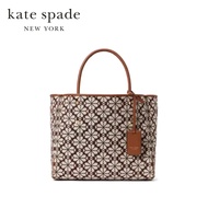 Kate Spade New York กระเป๋าโท้ท/กระเป๋าทรงสี่เหลี่ยมรุ่น Spade Flower Jacquard Medium Everything Tot