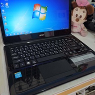 โน๊ตบุ๊ค Acer รุ่น aspire มือสอง  Intel  2957U 2c/2t 1.40 GHz Ram 4 GB HDD 500 GB สภาพสวย ใช้งานได้ 