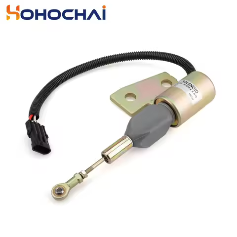 Diesel Generator Part 3991168 SA-4941-24 24V Fuel Shut Down Solenoid Valve Stop Solenoid For Cummins