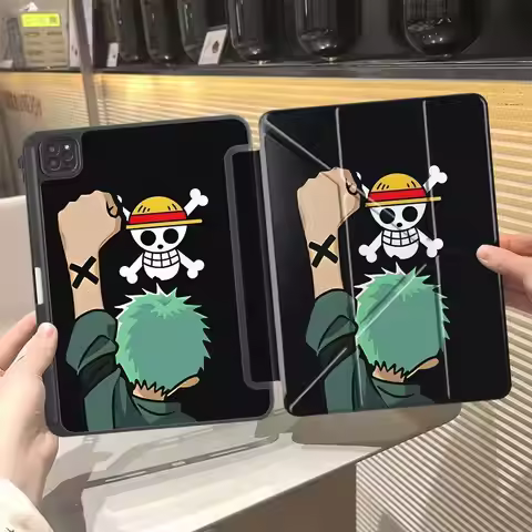 OneS P-ieceS Z-Zoro LuffyS Holder Cover Tablet Case For iPad Mini 6 7 Pro 2025 Pro 11th 10th 9th 8th