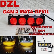 MATA G4m 4m laser led Shooting Light devil Eye 2 Color lens Far Near lens