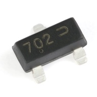 50PCS 2N7002LT1G 2N7002 702 SOT-23 Brand New