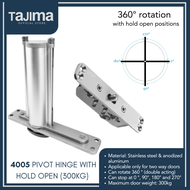 360° Double Acting Stainless Steel Pivot Door Hinge (300kg)