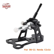 Aluminum Black K20 K20Z3 Short Shifter Box for Honda 06-11 Civic Si FG FA 8th Gen FD2 FN2 R18 MT US 