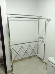 室內 不銹鋼 伸縮 晾衣架 晾衫架