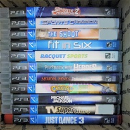 (Used) PS3 PlayStation Move Games lot - PlayStation Move Controller Required 1