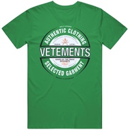 Summer New Hot Men's T-shirt VETEMENTS pure cotton men's casual T-shirt