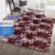 Karpet Malaysia| Ukuran 95cm x 140cm | Karpet lantai | ambal malaysia | karpet bulu halus lembut teb