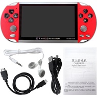 Upgraded New 128Bit 5.1inch X7 Plus Video Game Console Handheld Game Players Double Rocker 8GB Memor
