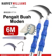 6 Meters HEAVY DUTY High Pruning Branch Shears Saw Tree Cutter kelapa Fruit Picker viral Galah PENGA