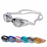 2018 Men women Swimming goggles Anti-Fog professional Waterproof silicone arena Pool swim eyewear Ad