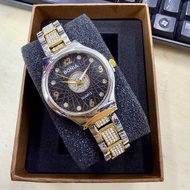 New Stock Bonia Ladies Watch Steel Strep Toten Black Diamond jam tangan perempuan Box