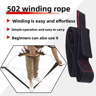Archery Bow Stringer Tool, Nylon Stringing Aid with Rubber Pad, for Recurve Bow