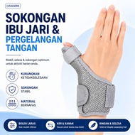 Thumb Wrist Brace Support Splint Sleeve untuk Trigger Finger De Quervain Relief