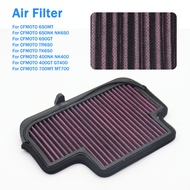 For CFMOTO 650MT NK650 GT650 TK650 TR650 MT700 400NK 400GT Air Filter Cleaner High Flow Air Intake E
