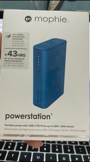 Mophie Powerstation Portable Charger with Dual USB-C PD Ports