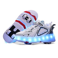 Runaway Shoes Youth Skates-Year-Old Boys Light Shoes Breathable Student Gemini Shoes 2025